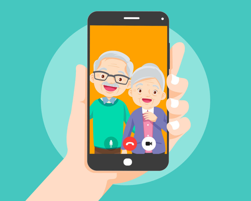 videollamadas, banca digital, whatsapp para adultos mayores